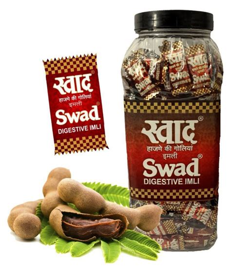 Swad Digestive Imli Candy Chocolate Jar- 500 Candies: Buy Swad Digestive Imli Candy Chocolate ...