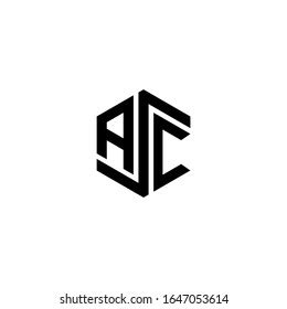 Asc Letter Logo Design Polygon Monogram Stock Vector (Royalty Free) 1647053614 | Shutterstock