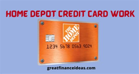 How Does the Home Depot Credit Card Work plus all the Rewards and ...