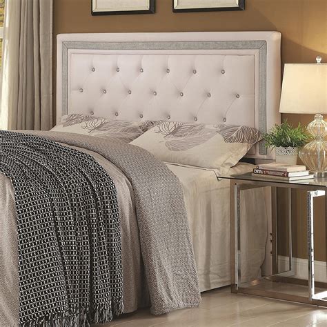 Coaster CO- Queen/Full Headboard, White | White headboard, California ...