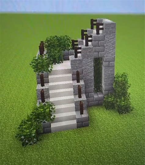 Spruce/Quartz Staircase | Minecraft houses, Minecraft house plans ...