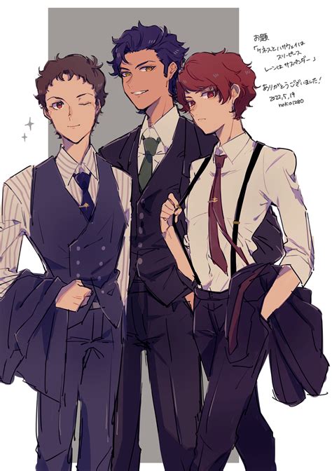 hathaway noa, kenneth sleg, and lane aim (gundam and 1 more) drawn by ...