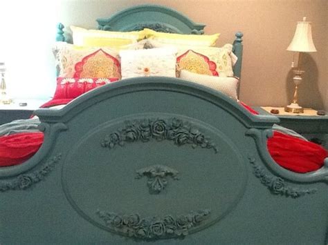 Queen / Full Bed Frame French Provincial by ProvincialButFrench