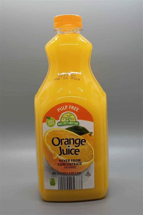 Nature's Nectar Orange Juice | Aldi Reviewer