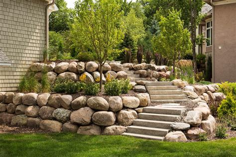 Boulder Wall Landscaping in Minneapolis MN | Southview Design