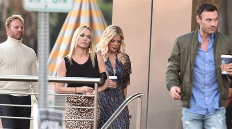 ‘Beverly Hills, 90210′ Cast Spotted Together to Discuss Reboot! | Beverly Hills 90210, Brian ...