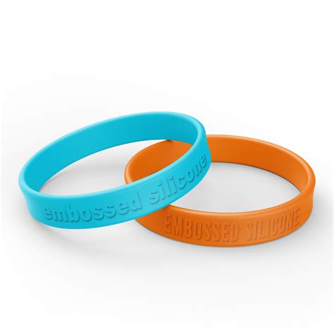 AAC | Embossed Silicone Wristbands. Australia's Best. Amazing Prices - AAC