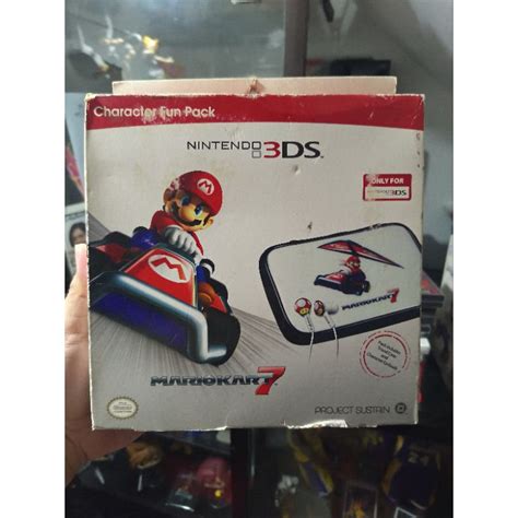 3DS Mario Kart 7 Carrying Case and Earbuds (New) | Shopee Philippines