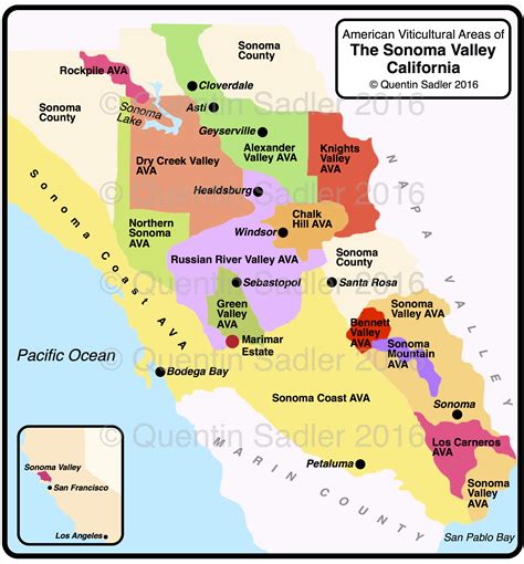 Map Of Northern California Wine Regions - Printable Maps