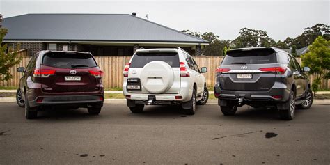 Toyota SUV comparison: Fortuner v Kluger v Prado - Photos (1 of 12)