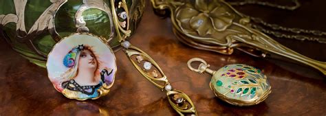 Art Nouveau Jewelry | Art Nouveau Rings, Earrings & Necklaces | Lang Antiques