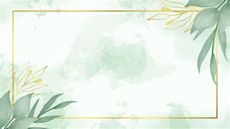 Green And Gold Wedding Background - Image to u