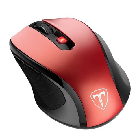 VicTsing MM057 2.4G Wireless Portable Mobile Mouse Optical Mice with USB Receiver, 5 Adjustable ...