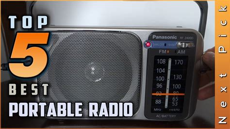 Top 5 Best Portable Radios Review in 2024 - YouTube