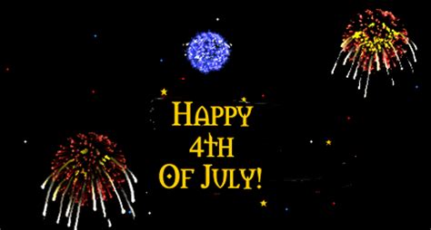 Happy 4th Of July Night Sky Fireworks Celebration GIF | GIFDB.com