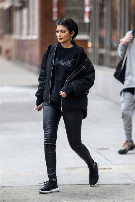 Kylie Jenner Street Style - Out in New York City, February 2016