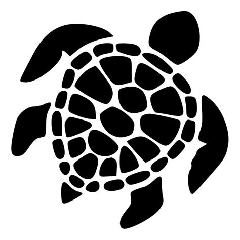 Silhouette SVG Silhouette Studio Cricut Dxf Hawaiian Turtle svg Digital Stamps Commercial Use ...