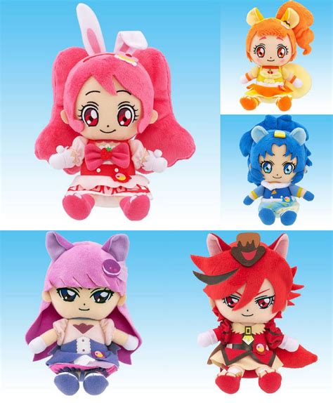 KiraKira Precure plushies by PrunceStar on DeviantArt