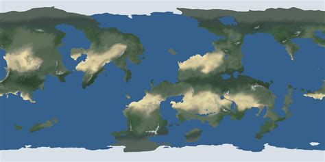 Map of Kerbin from Kerbal Space Program with more realistic climates : r/imaginarymaps