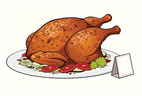 1,000+ Pics Of Roast Chicken Illustrations, Royalty-Free Vector ...