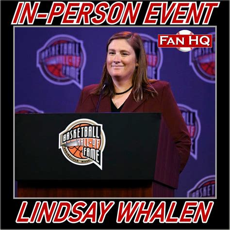 Lindsay Whalen In-Person Event – Fan HQ