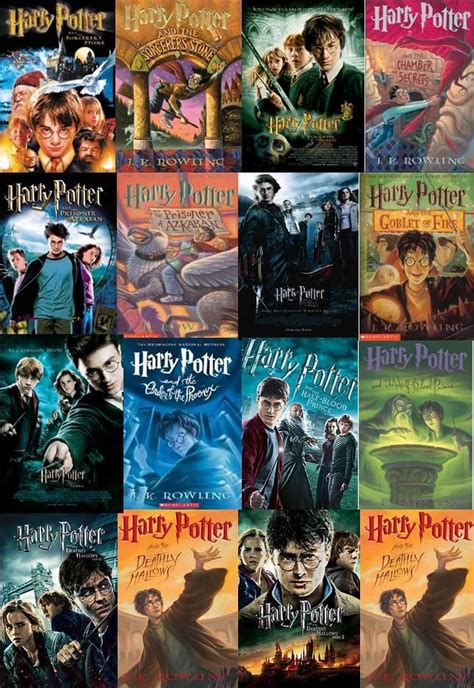 Harry Potter Book Covers Printable