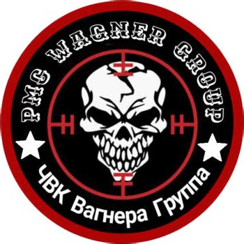 Wagner Group logo patch PNG transparent image download, size: 350x350px