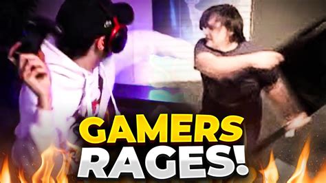 Gamer Rage Compilation - YouTube