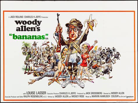 Bananas Movie Poster | British Quad (30x40) Original Vintage Movie ...