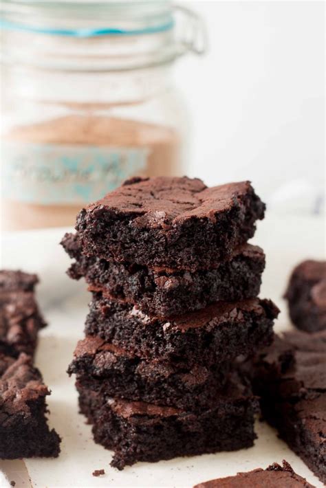 How to Make Brownies with Cocoa Powder - Chocolate with Grace