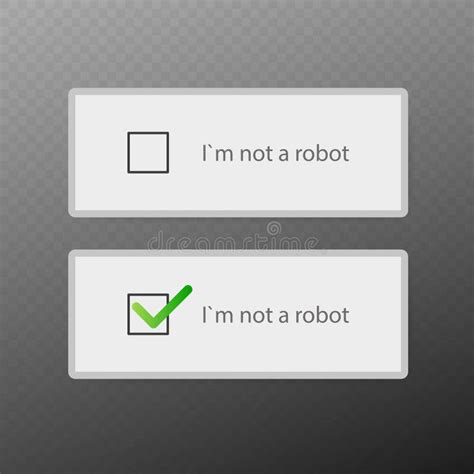 Captcha I am Not a Robot Vector Computer Code. Stock Vector ...