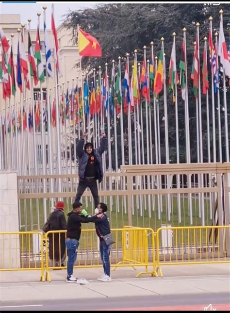 Raising Tigray flag as high as the other nation's flag at the UN HQ : r/Tigray