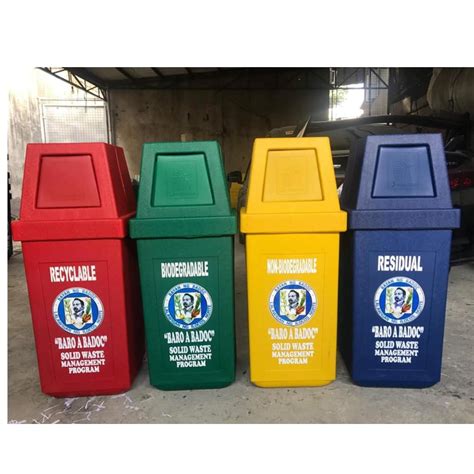 Waste Segregation trash bin, Furniture & Home Living, Cleaning & Homecare Supplies, Waste Bins ...