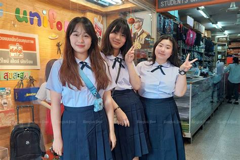 Authorities relent on tourists' school uniform craze Bangkok Post ...