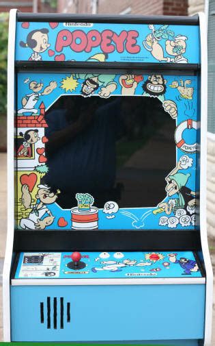 POPEYE ARCADE GAME WITH LOTS OF NEW PARTS-SHARP – Arcades Market