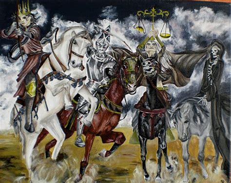 The Four Horsemen Painting at PaintingValley.com | Explore collection ...