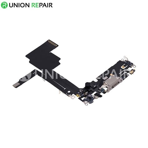 Replacement For iPhone 15 Pro Charging Port Flex Cable-Natural Titanium