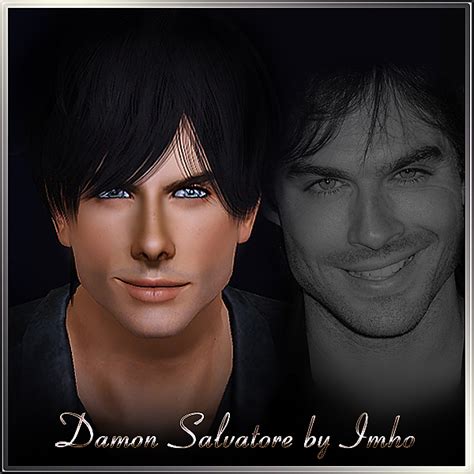 My Sims 3 Blog: DAMON SALVATORE (The Vampire Diaries) by IMHO