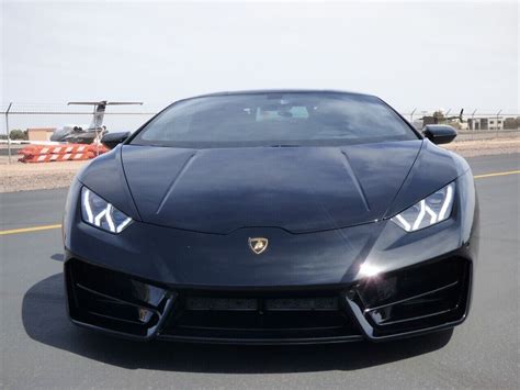 2018 Lamborghini Huracan Lp 580 2 2dr Coupe 5490 Miles Black Coupe 5.2l V10 Auto - Used ...