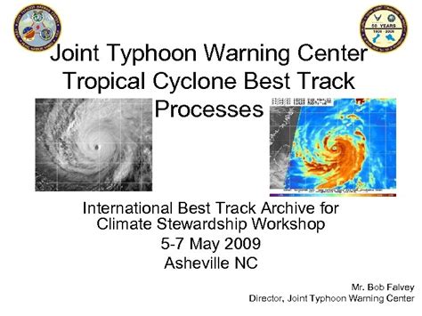 Joint Typhoon Warning Center Tropical Cyclone Best Track