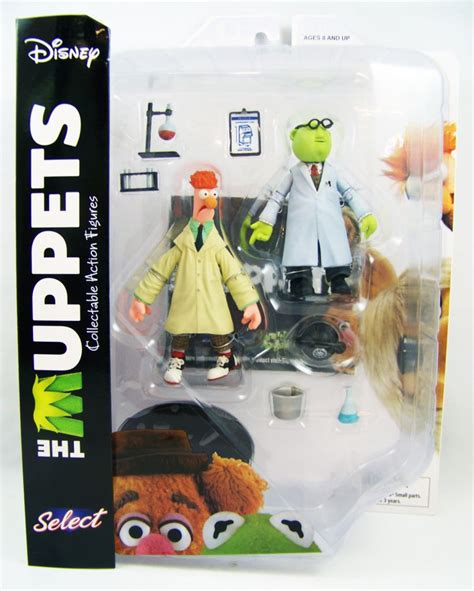 The Muppet Show - Bunsen Honeydew & Beaker - Action-figure Diamond Select