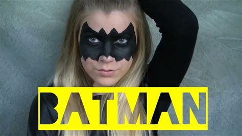 BATMAN MAKEUP || Halloween - YouTube