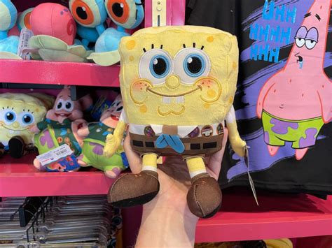 Four New SpongeBob SquarePants Plush at Universal Orlando Resort - Disney by Mark