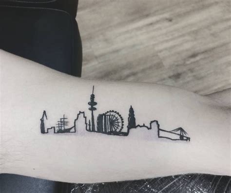 Miami Skyline Tattoo