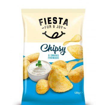 Fiesta Chips o smaku Fromage 120 g – Sako market