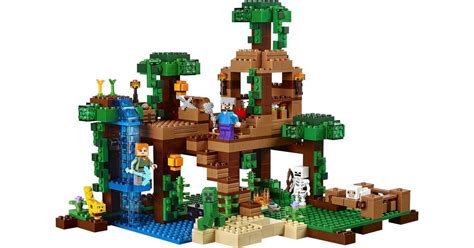 Lego Minecraft The Jungle Tree House 21125 - Sammenlign priser hos ...