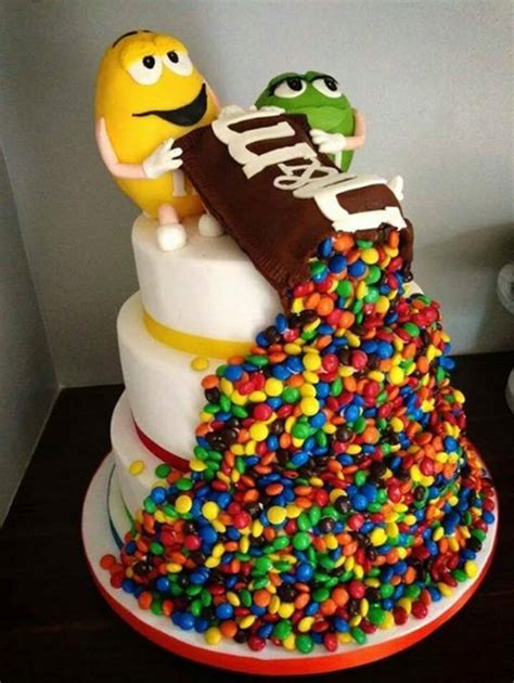 M&M Fondant Cake Pictures, Photos, and Images for Facebook, Tumblr, Pinterest, and Twitter