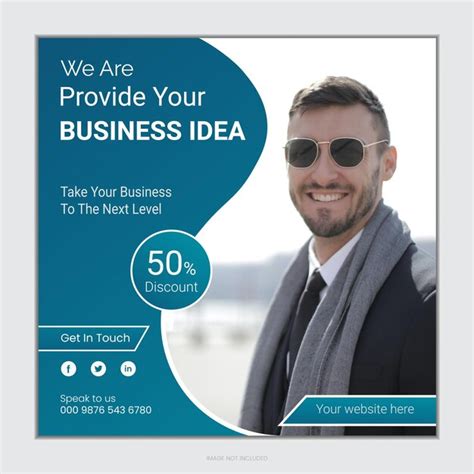 Premium Vector | Creative business social media post design
