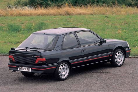 Coches míticos: Peugeot 309 GTi 16, el auténtico rey de los GTi ...