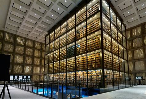 Beinecke Library - Behind a Great Project